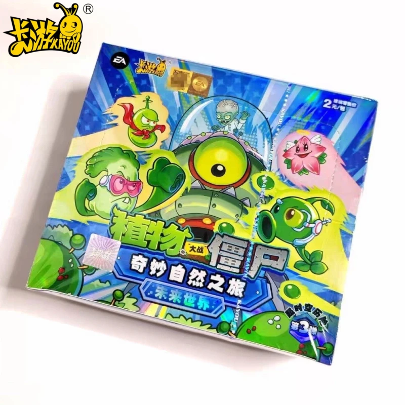 

KAYOU Original Plants Vs. Zombies Card Legendary New Era Wonderful Natural Journey Vol.3 Аниме Коллекционные карты Игрушки Рождественские подарки