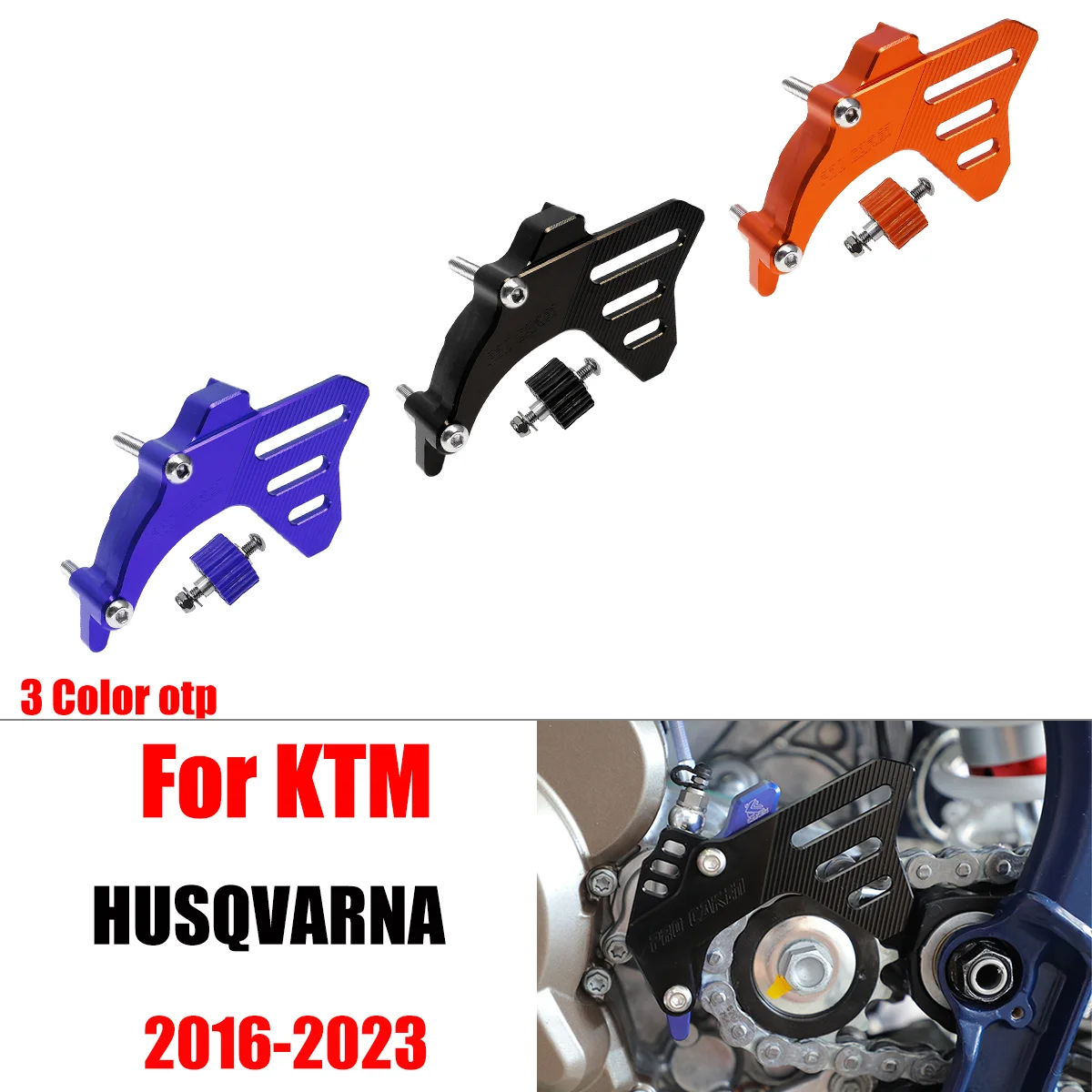 

For KTM SX SXF XC XCF EXC EXC-F XCW For Husqvarna 2016-2023 Motorcycle CNC Front Sprocket Cover Case Saver Protector Chain Guard