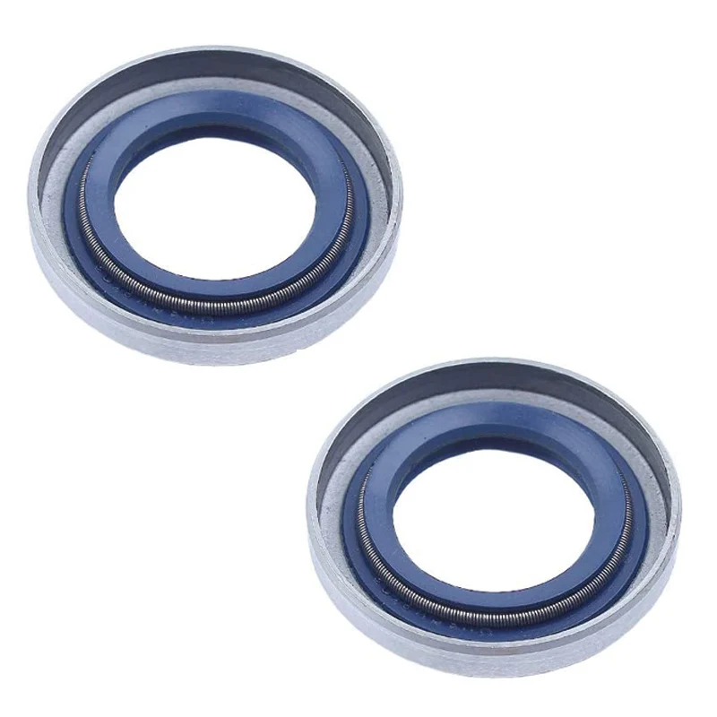 2Pcs Crank Oil Seal Spare Part Fit Husqvarna 51 55 254 257 262 357 359 Chainsaw
