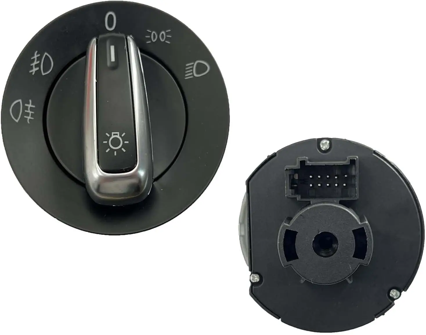 Chrome Head Light Switch With Coming Home Automatic For VW Tiguan EOS Passat B6