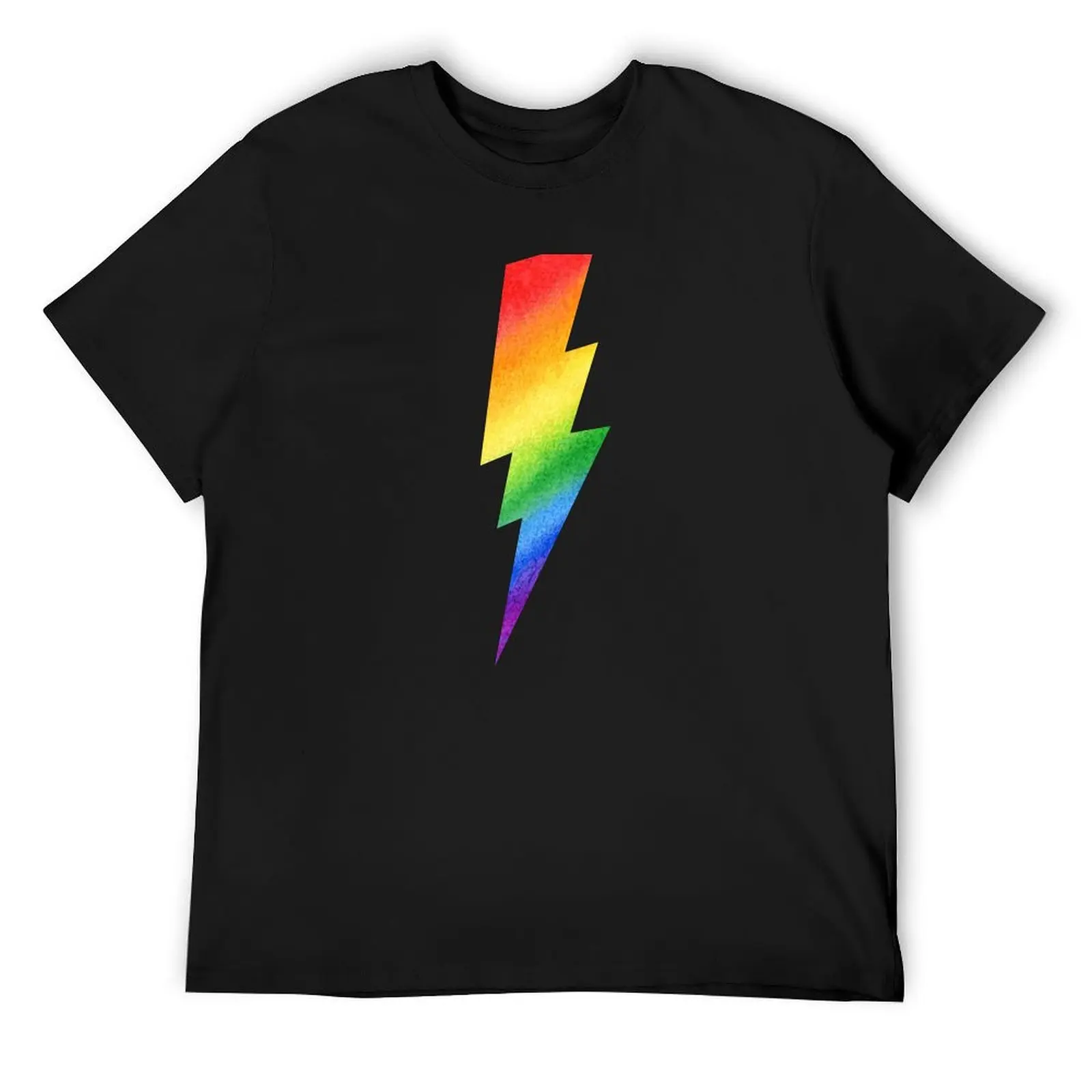 

Lightning bolt gay pride rainbow flags LGBTQ equality T-Shirt
