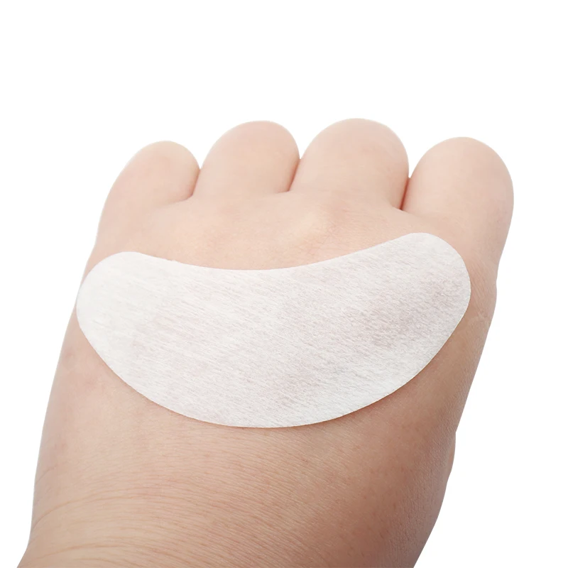 50/100 paia ciglia pad gel patch innesto ciglia sotto i cerotti per gli occhi confezione rosa adesivo estensione ciglia strumenti di trucco