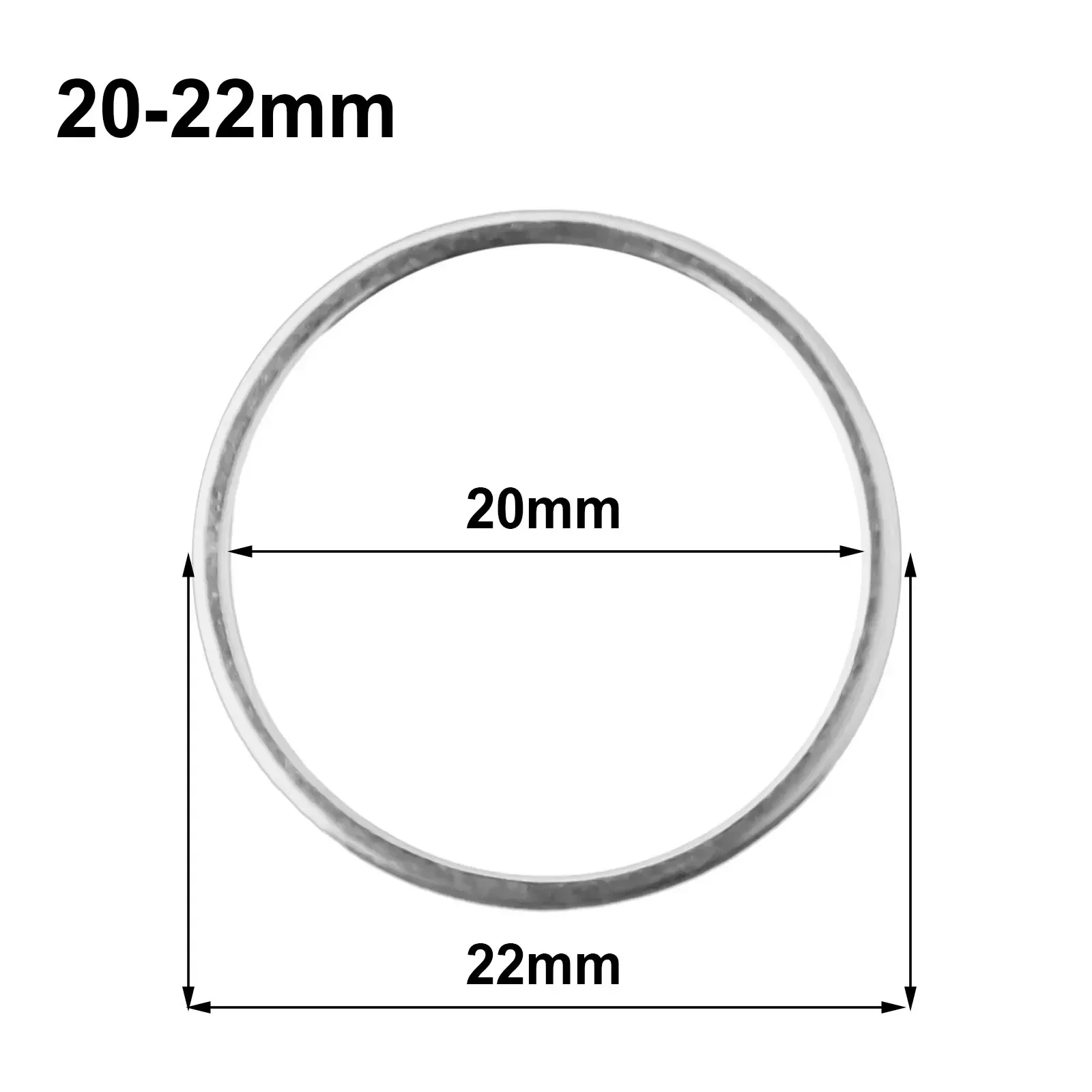 Rondelle per boccola ad anello di ricostruzione dell'anello per sega circolare di nuova qualità da 30mm a 25.4mm conversione della lama per sega circolare angolo diverso
