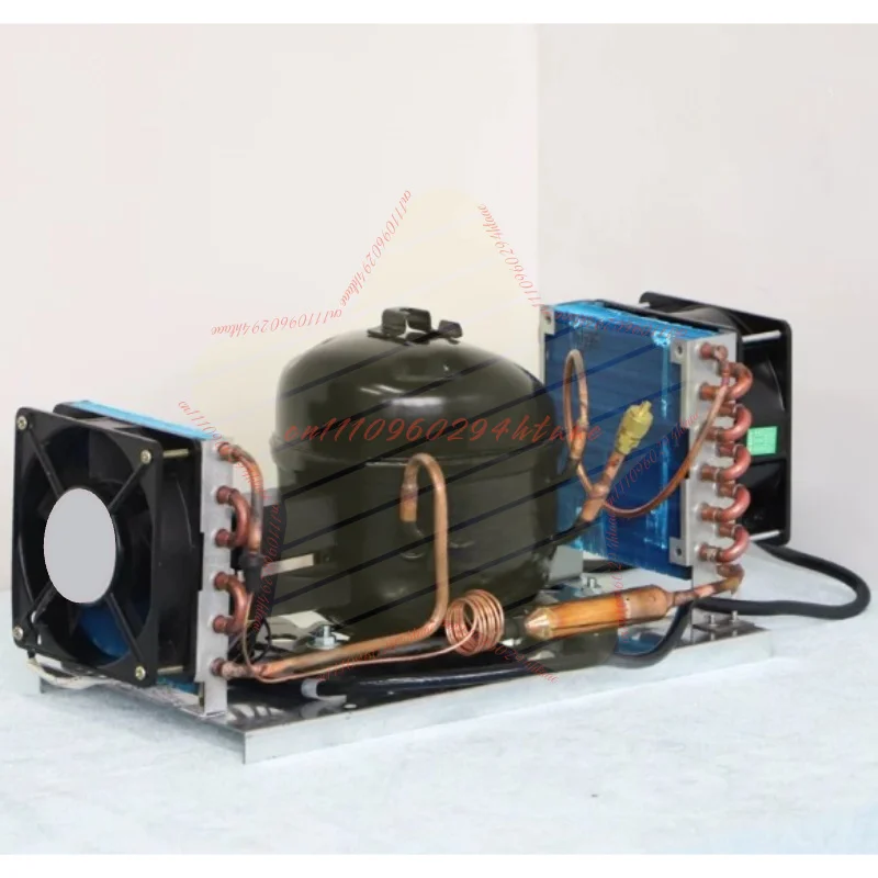 QD30A QD52A Compact Air Cooled Refrigeration Unit 220V R134a Cooling System Condensing Unit with Temperature Control