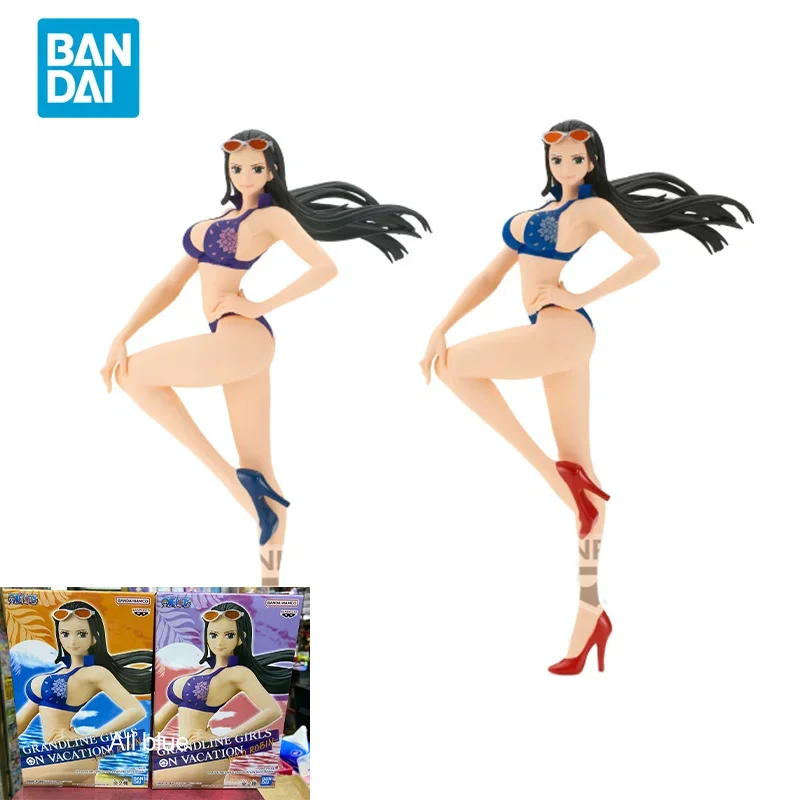 

Bandai Original One Piece Anime Figure Shiny Venus Nico Robin Swimwear Action Figure Toys for Kids Gift Collectible Model Dolls