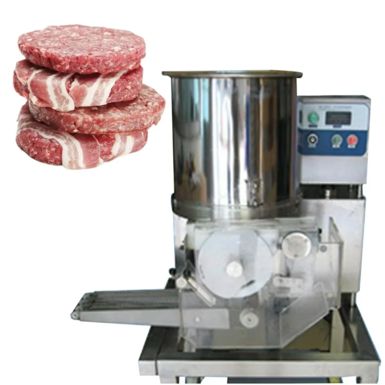 Excellent Mini Hamburger Patty Forming Machine Hamburger Patty Forming Machine Automatic Hamburger Patty Forming Machine