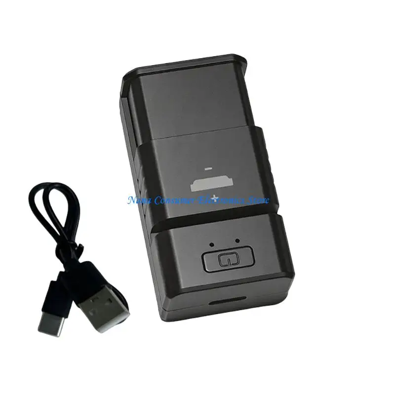 G7NE ABS Button Battery Charging Dock with Easy Button Control and Sliding Polarity Slot for Daily Desk or Drawer Storage