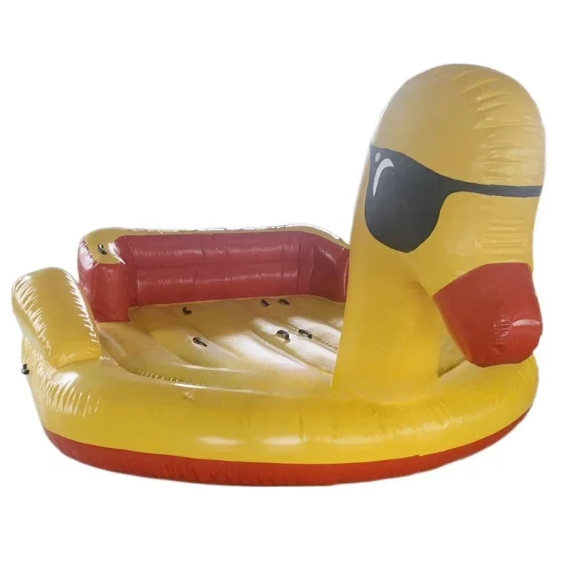 Summer Outdoor Inflatable Water Games For Adults Kids Inflatable Duck Boat 6 Person 4 PersonHot SalesHot Sales