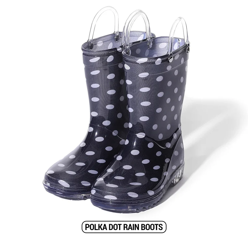 Sepatu Bot Hujan Motif Kartun Anak |   Sepatu Hujan Anti Selip Sol Lembut Tahan Air untuk Anak Laki-Laki Perempuan |   Sepatu Bot Hujan Anak