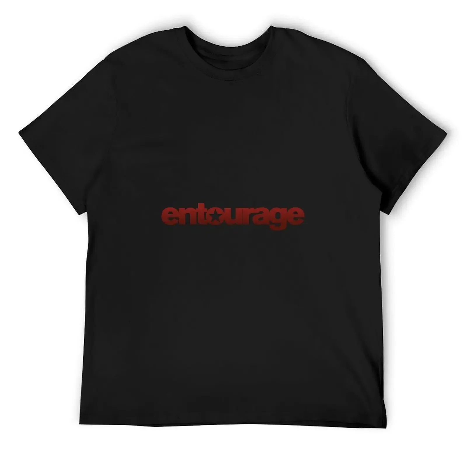 Entourage logo T-Shirt vintage anime shirt anime clothes blacks sweat shirts, men