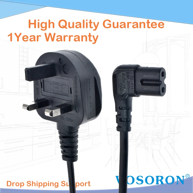 Uk British 3-Prong …