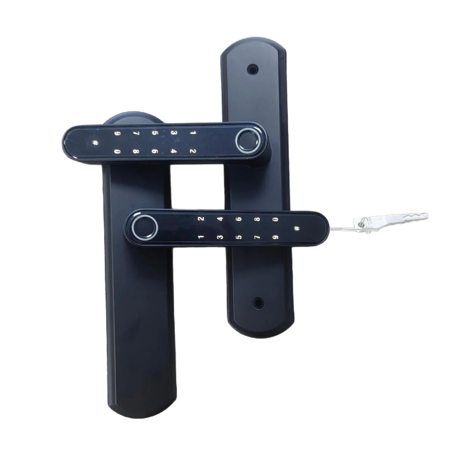 Electronic Door Lock for Wooden Door and Iron Door Dual-Sided Opening Fingerprint Password Smart Lock for Home Use
