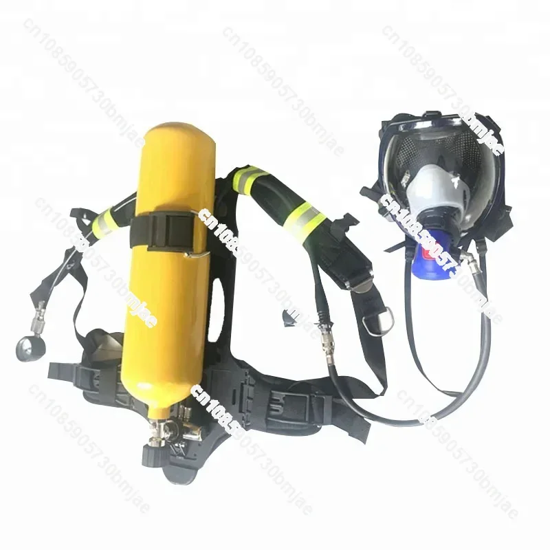 60 mins fire fighting oxygen breathing apparatus SCBA for fireman