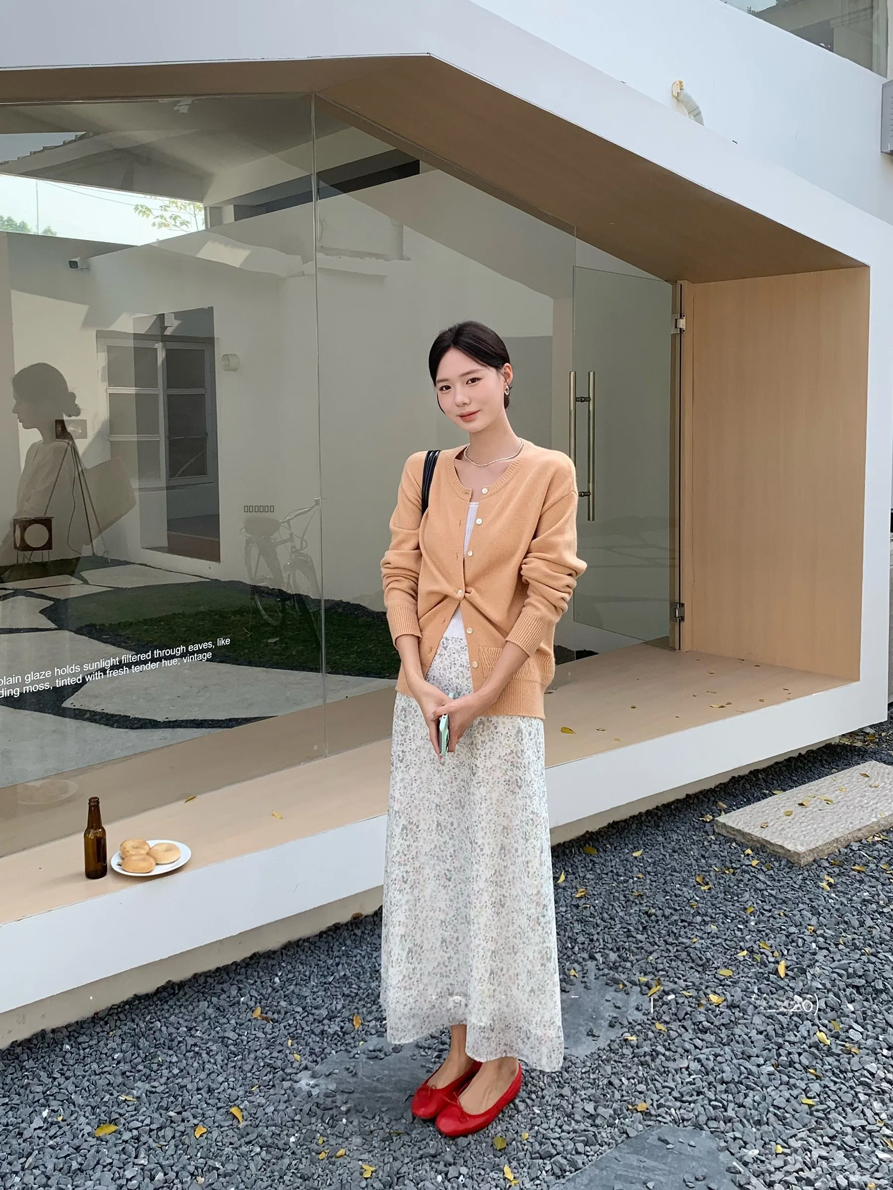 

Юбка А-силуэта с романтическим цветочным принтом, корейский стиль, весенняя, легкая, свободного кроя, с цветочным узором, универсальная, с завышенной талией