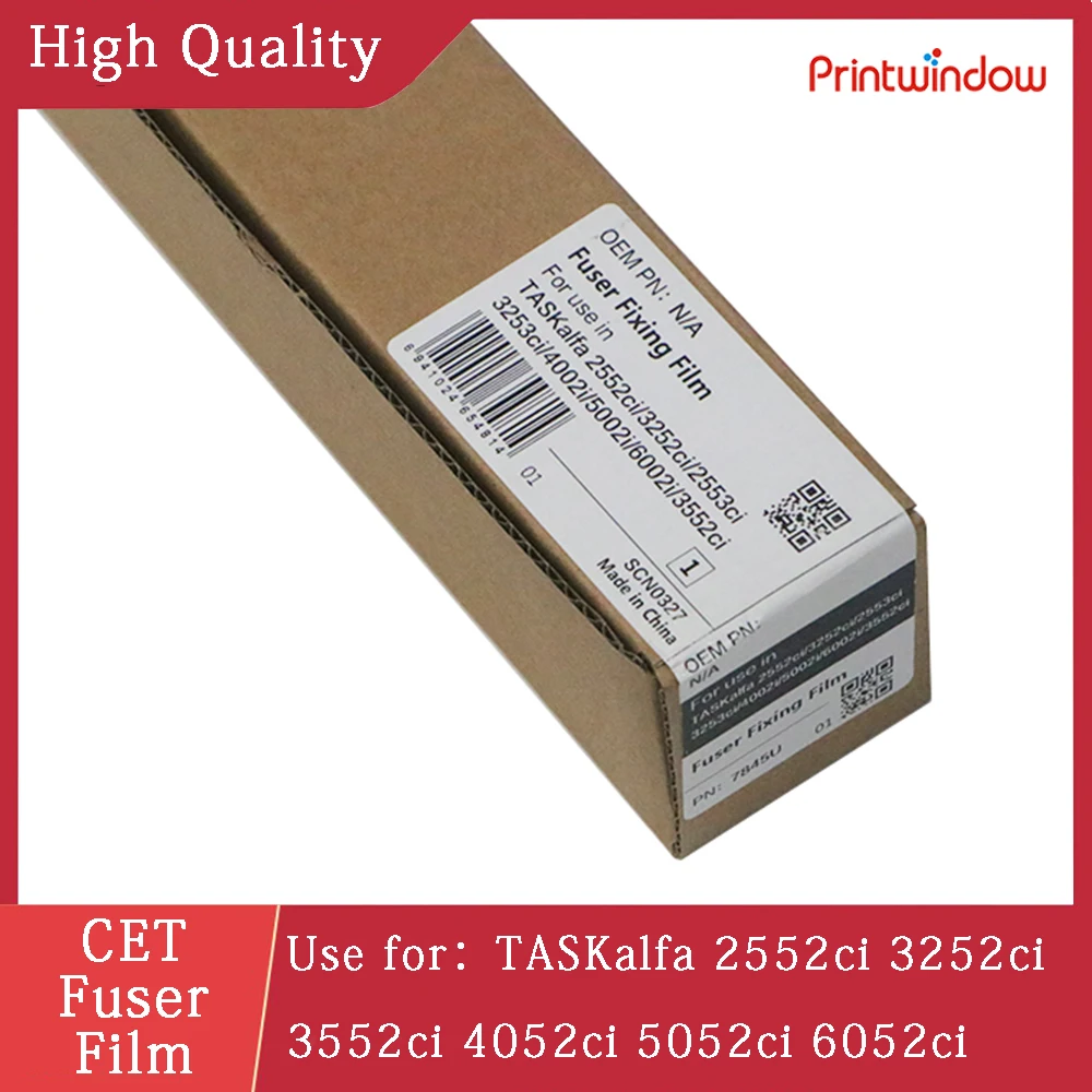 Высококачественная пленка для термофиксатора CET для Kyocera TASKalfa 2552ci 3252ci 3552ci 4052ci 5052ci 6052ci, пленка для термофиксатора CET7845U