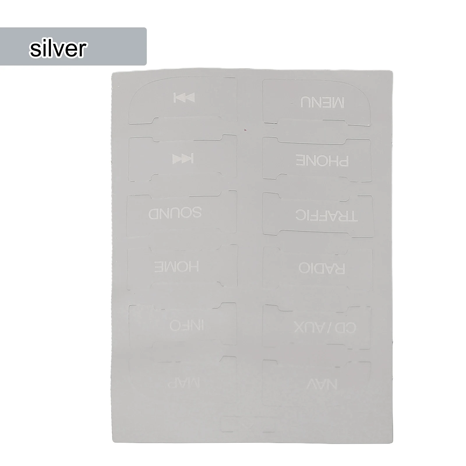 Car Interior Repair Repair Stickers Button Decals Car Easy Installation Firm Adhesion Reflected Light Sunlight Resistant