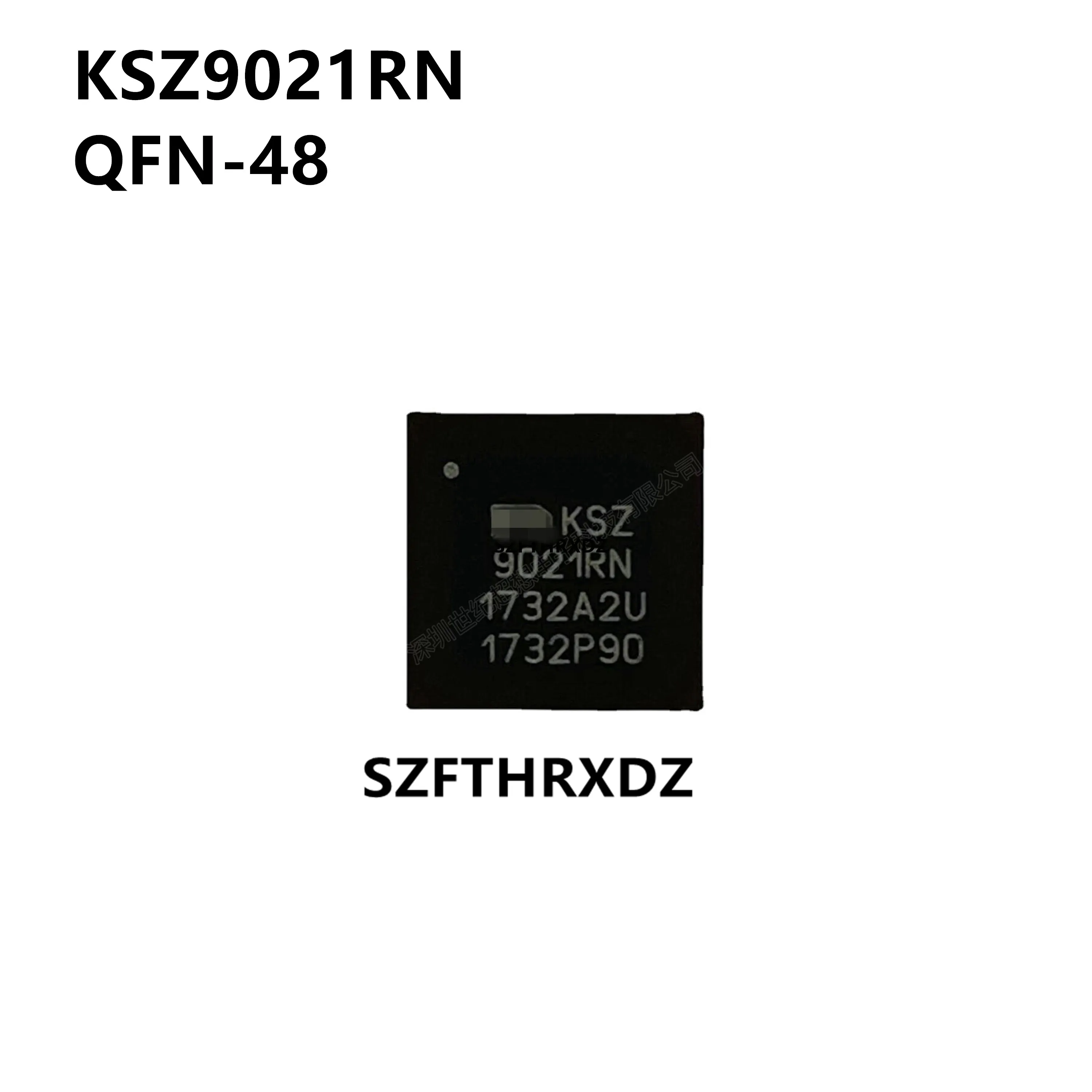 

5pcs 100% New Imported Original KSZ9021RN QFN-48 Interface chip transceiver