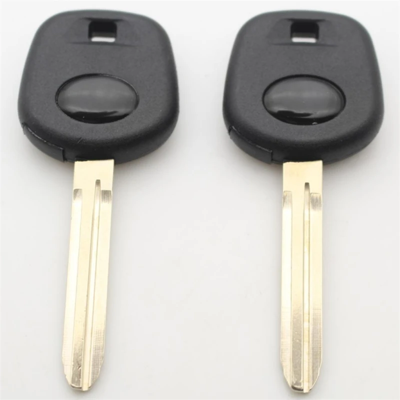 FLYBETTTER OEM Vervanging Sleutel Case Transponder Sleutel Shell Voor Toyota Camry Reiz Corolla Highlander RAV4 TOY43 Blade