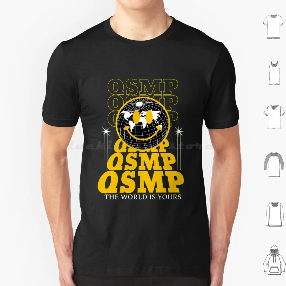 Qsmp T Shirt Cotton Men Women DIY Print Qsmp Quackity Smp Egg Tallulah Mcyt Philza Slime Jaiden Bobby Roier Chayanne Wilbur