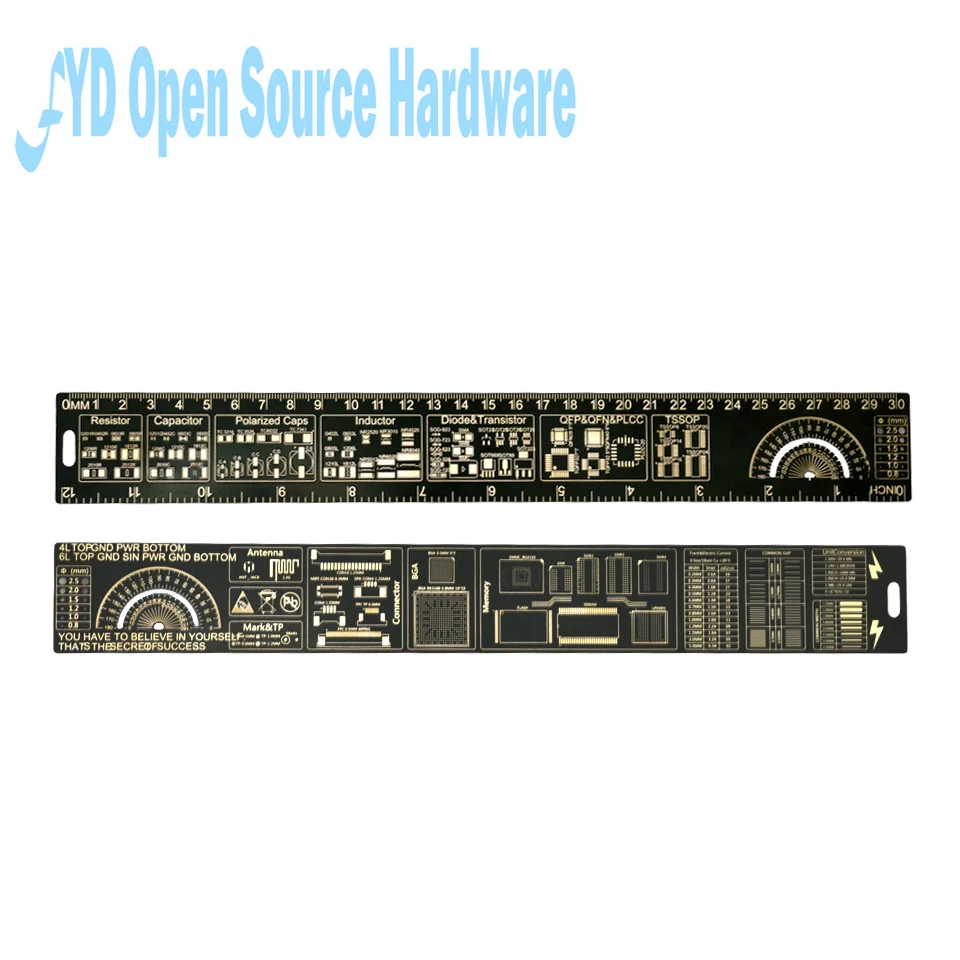 PCB Reference Ruler v2 - 6