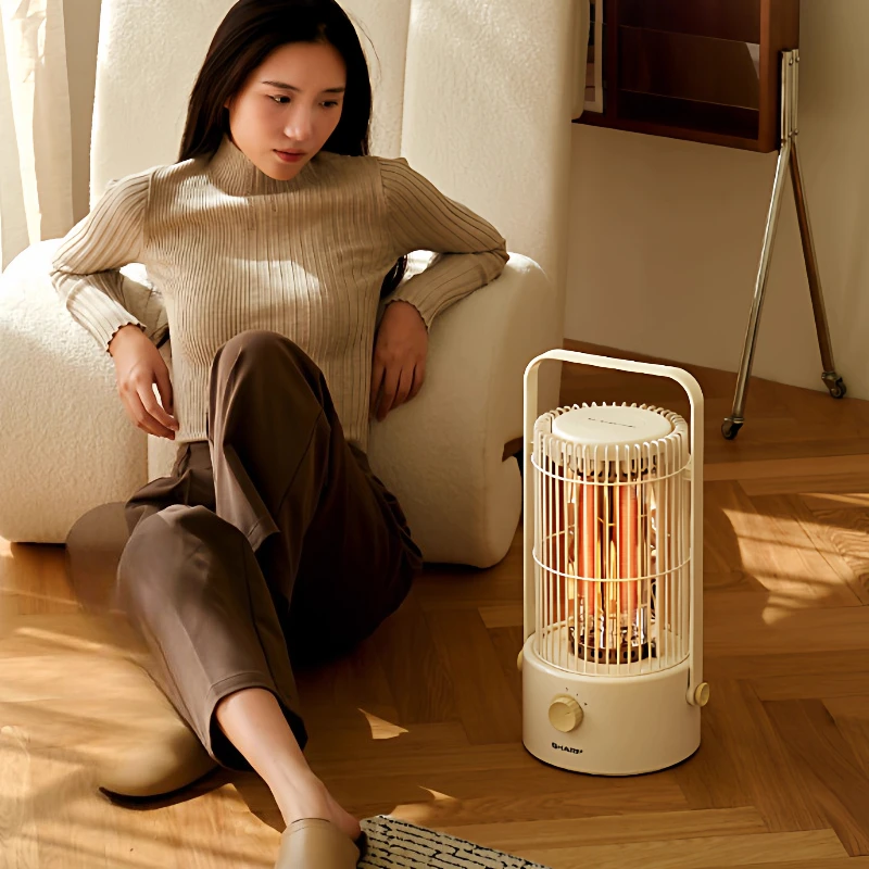 

1000W Space Heater, Electric Heaters for Indoor Use 3 Modes 35dB Quiet Far-infrared Carbon Tube Portable Heater for Office Home