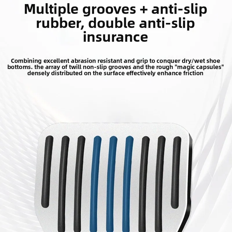 Applicable to Tesla Refreshed VersionModelY/3/YLThrottle and brake pedal snapin slide rail typePVersion modification accessories