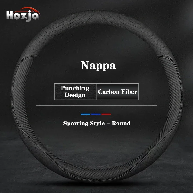 Car Nappa Steering Wheel Cover for Volvo Trucks FL FE FM FH FH16 FMX VHD VNL VNM VNR VNX VM Auto Interior Accessories - view 6