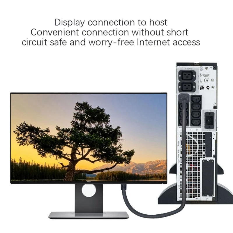 Power Adapter Cable, C14 To C15 Product Word Revolution Product Letter With Groove Power Extension Cable