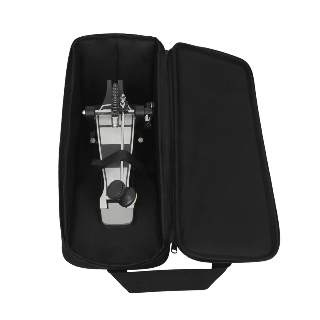 Bass Drum Pedal Bag Percussion Accessories Jazz Drum Single Pedal Leather Sponge Carrying Case Musical Instrument Storage Part