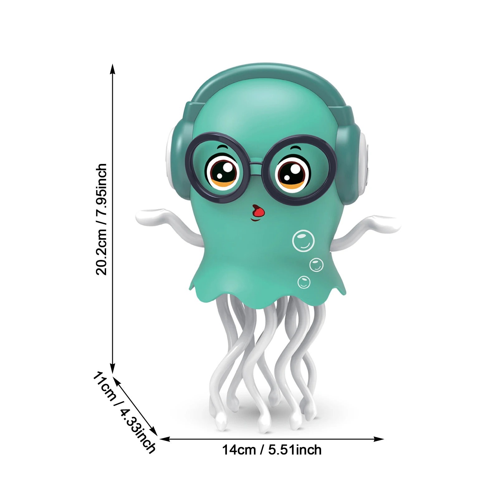 Interactive Dancing Jellyfish Toy Electric Moving & Music Playing Jellyfish Toy for Toddlers Kids Boys and Girls