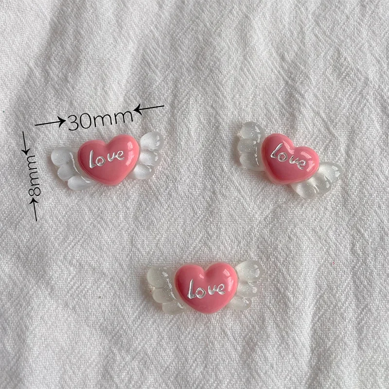 1/30 Stück 2 cm große Kirby-Eisanhänger aus transparentem Harz, lustige Cartoon-DIY-Haarspangen-Accessoires, Handyhülle, Kühlschrankmagnet, Schmuck – Detail 8
