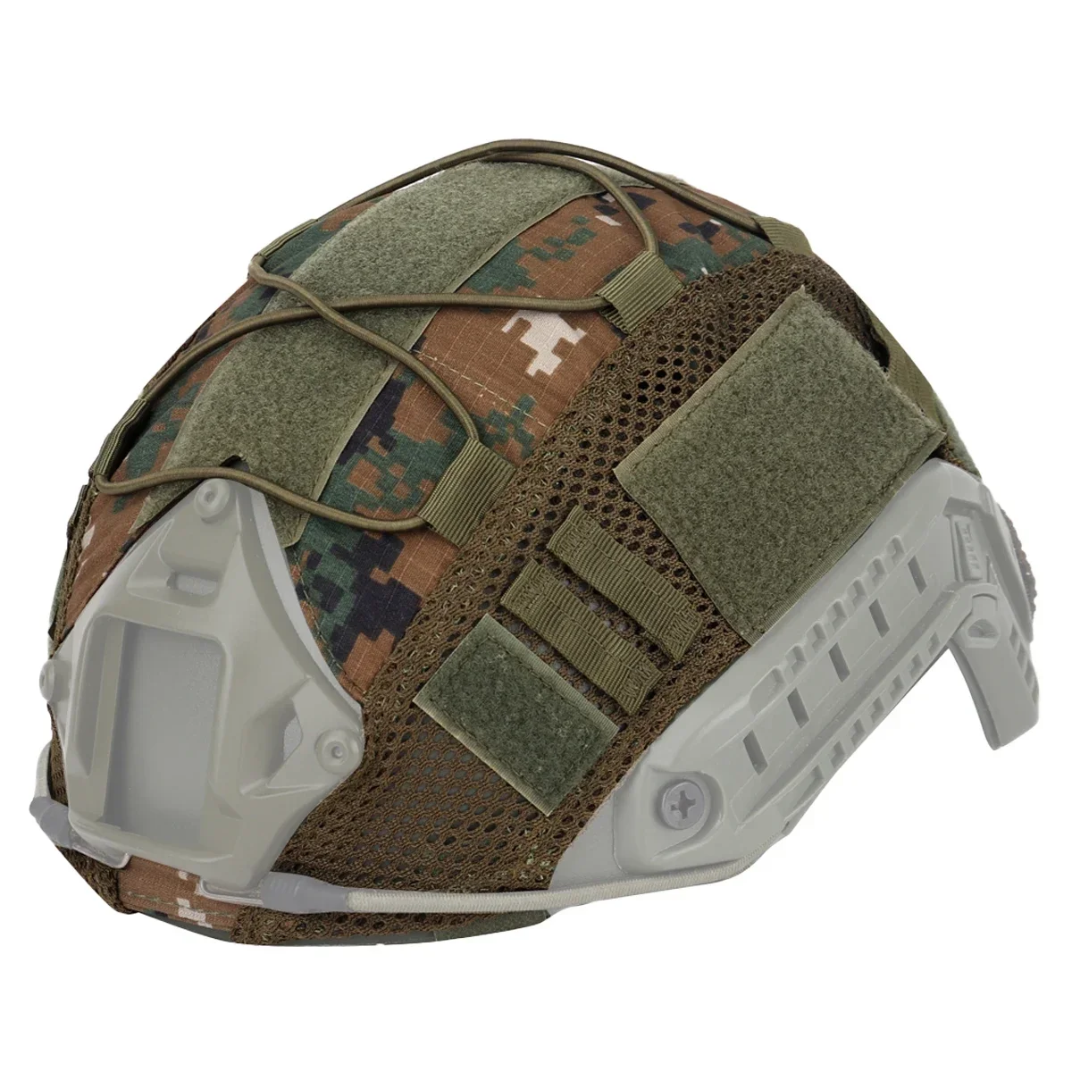 כיסוי קסדת FAST לציד בחוץ ציד טקטי ירי צבאי MH PJ BJ קסדות בד פיינטבול משחק קרב אביזרי קסדה כותנה