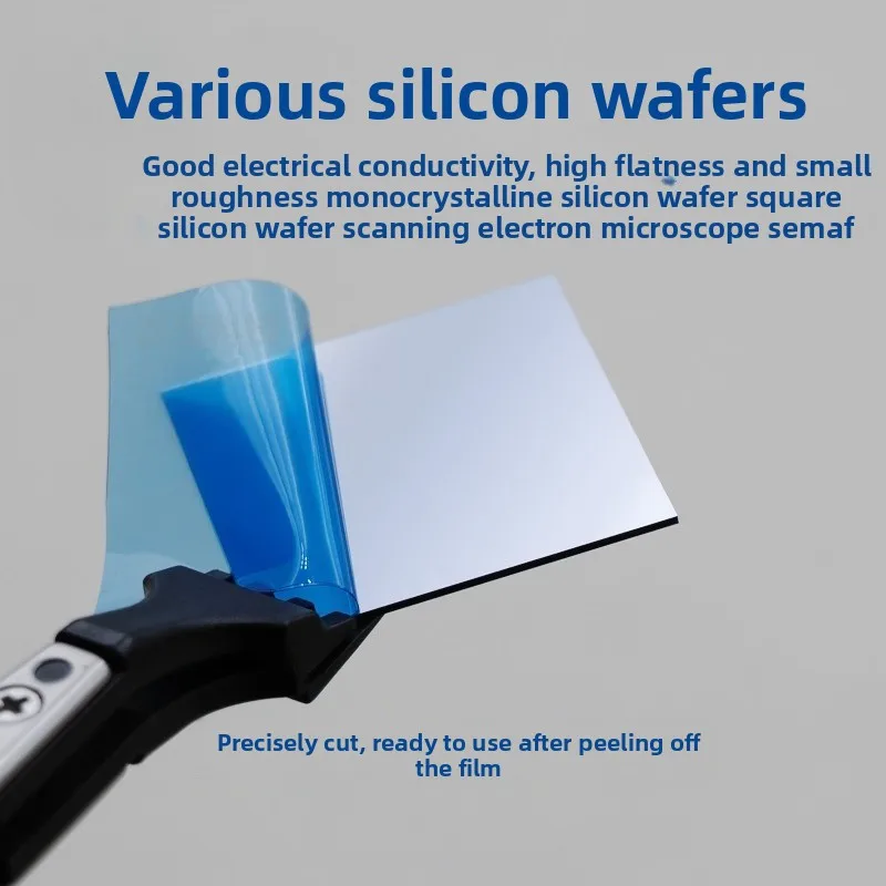 Silicon wafer SEM AFM XRD XPS PFM UPS high-purity monocrystalline silicon wafer Raman scanning electron microscope substrate