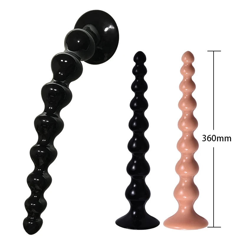 Large Anal Beads Plugs Long Anal Balls Butt Plug Adult Sex Toys for Women Men Gay Anus Masturbator Anal Dildo Expander Dilator