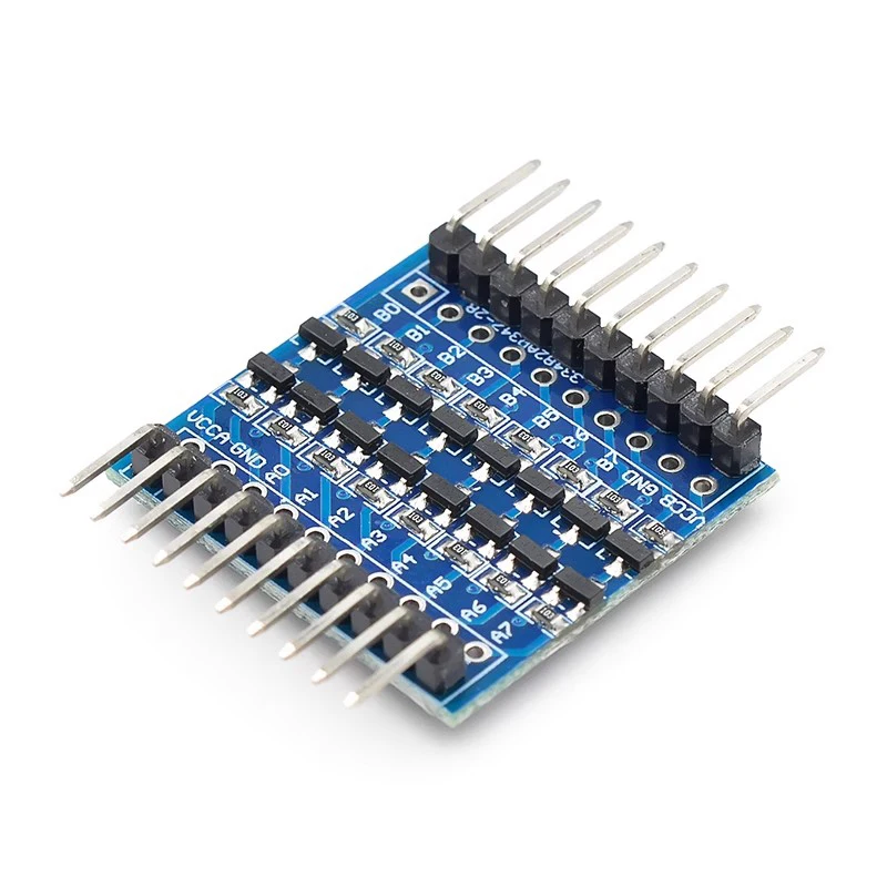 2~200Pcs 8-way 3.3V-5V 5V-3.3V IIC UART SPI TTL Bidirectional Level Conversion Module Bent Pin