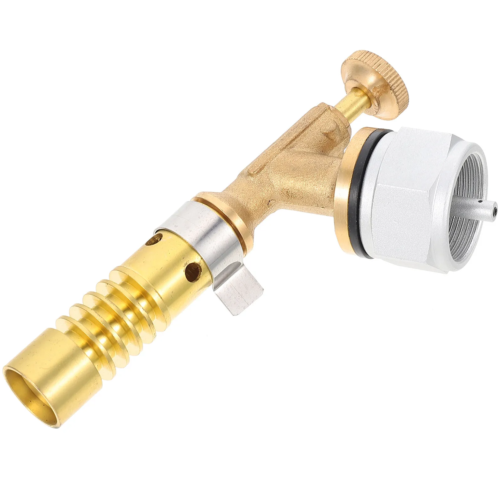 Propane Torch Head Professional Lengthen Torch Burner Adjustable Flame Portable Gas Welding Tool Outdoor Camping Use