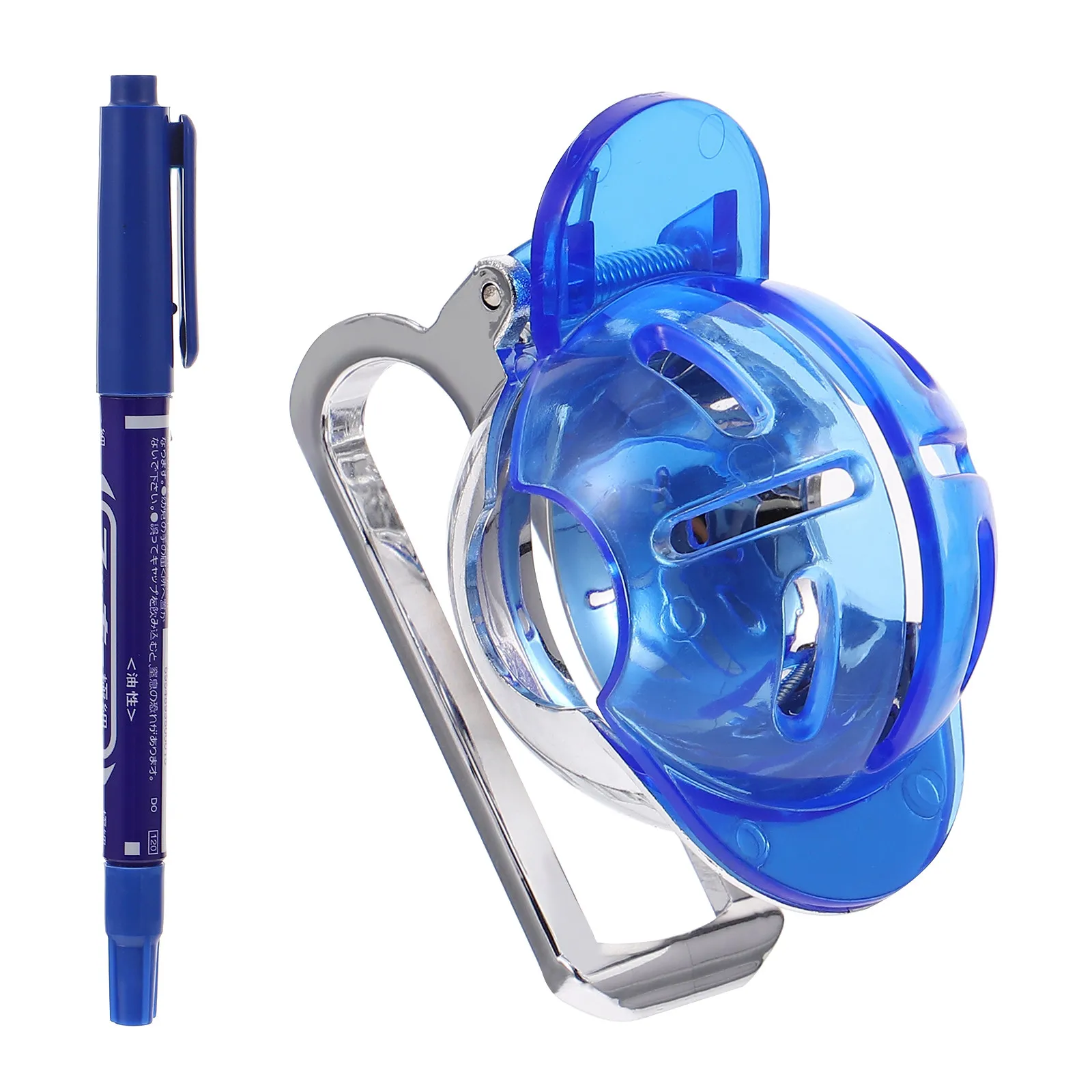 Golf Ball Marker Line Liner Transparent Tongs Design Easy Pick Up Ball Drawing Alignment Tool Useful Putting Golf Accessory
