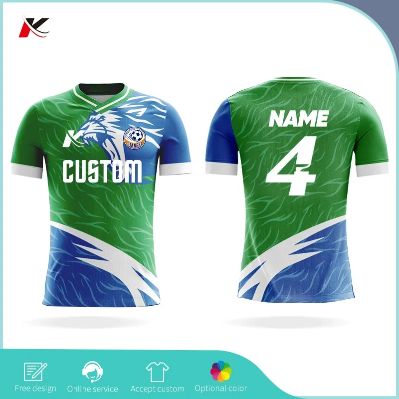 

Wholesale Custom Design Sublimated Mash Ployester Fabric Printed Logo Youth Soccer Jersey Shorts Sleeve Football Shirts For Men