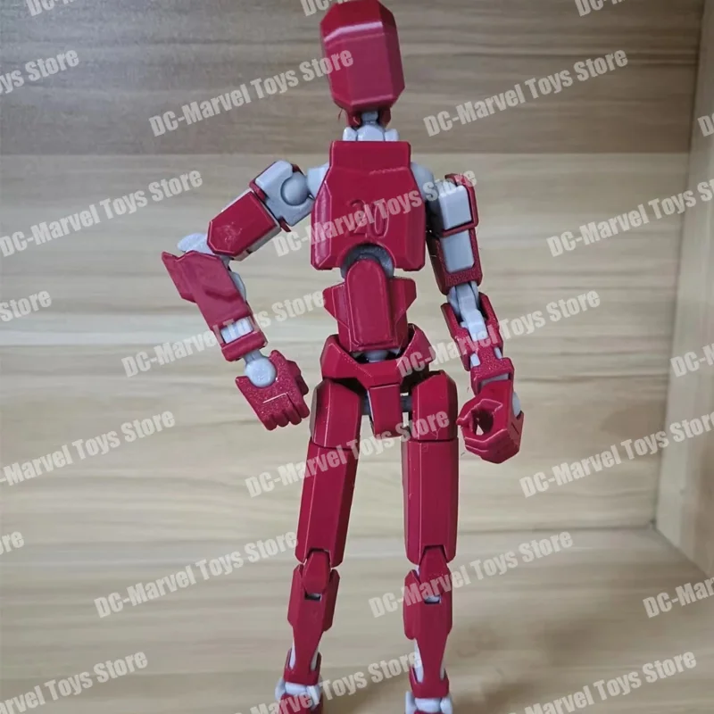 In Stock 3d Printed Dummy 13 20cm Multi-Jointed Movable Robot Revenge Chain Joint Mobility Anime Action Figures Mannequin Toys