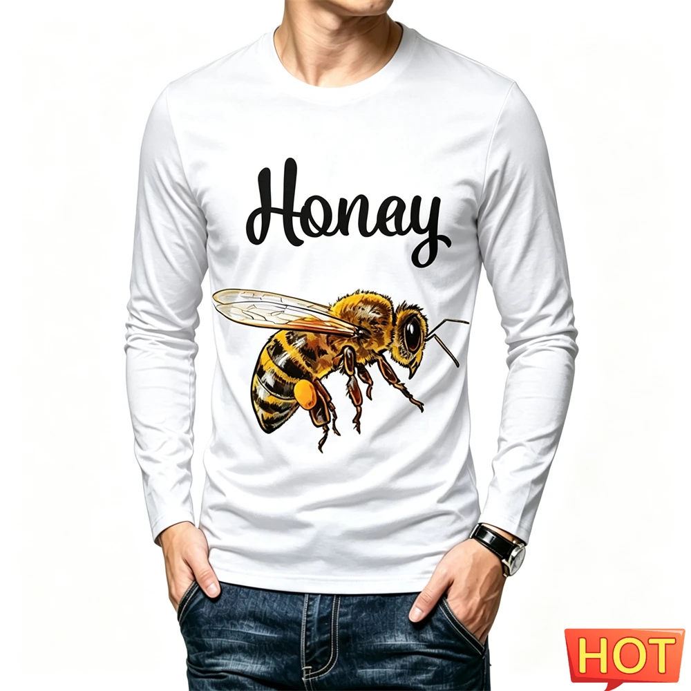 Grappig Bijenpatroon Print Her - Street Fashion Style recensie en prijs