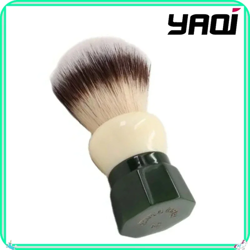 2026 Wet Shaving Brush YAQI Shaving Brush Green Obsidian Synthetic Hair Mens Wet Shaving Brush
