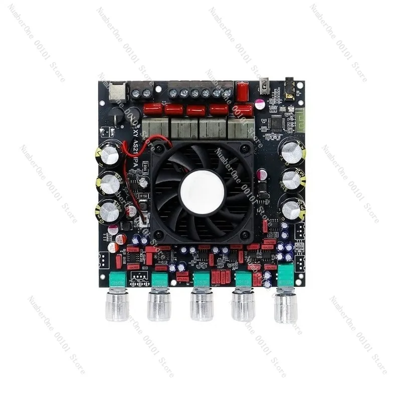 AS21HPA مضخم رقمي بلوتوث عالي الطاقة 2.1 قناة جهير ثقيل 300 وات * 2 + 600 وات مستورد TPA3255 #1