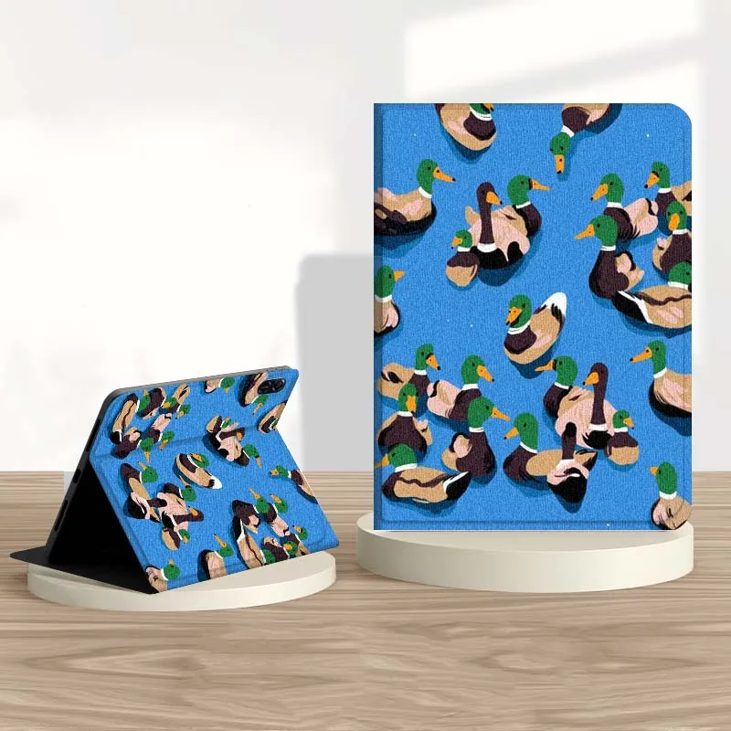 Cartoon Anime Cute Duck Tablet Case For Honor Tab Pad 6 7 8 9 X8 V7 V8 X9 13 X8a X9a Pro 10 Magic GT GT2 10.1 13.3 Inch