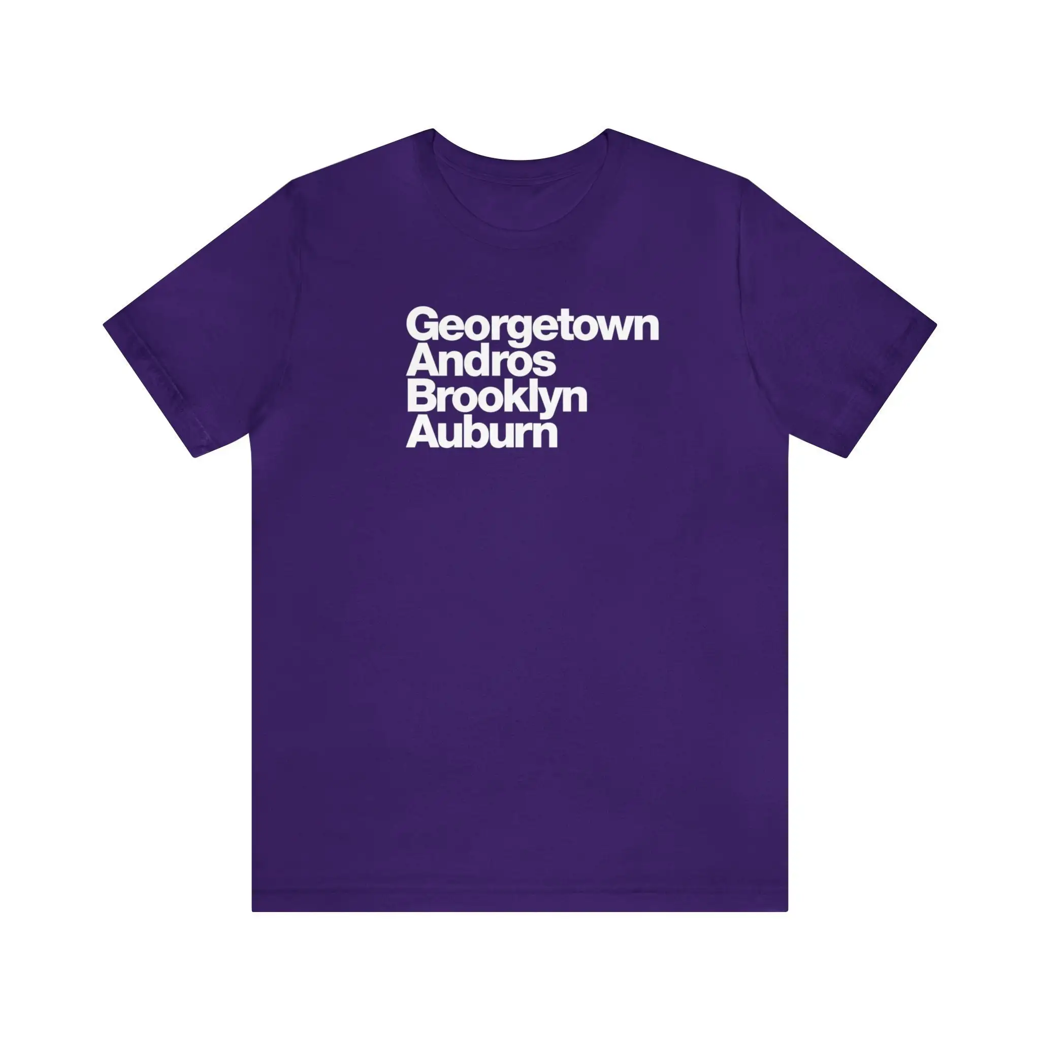 Georgetown Andros Brooklyn Auburn