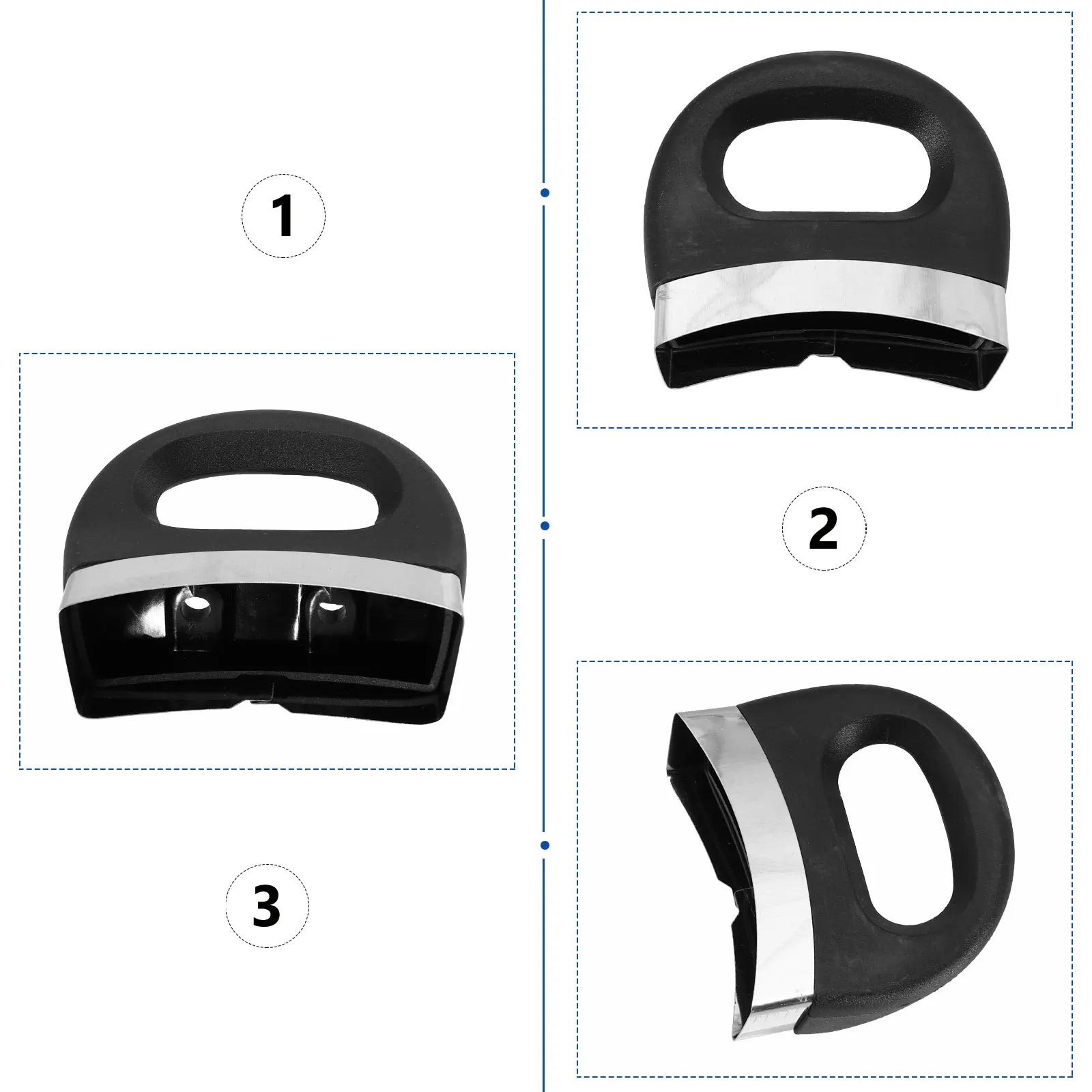 

6Pcs Pot Ear Replacements Induction Cooker Accessory Stainless Steel Practical Long Service Life Fine