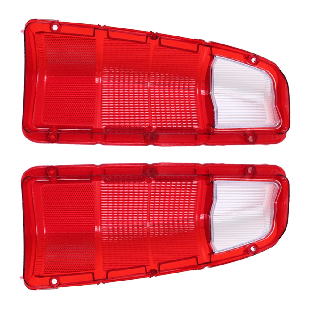 Tail Light Lens Only Pair LH RH 1972-1980 For Dodge Truck For Plymouth Power Wagon