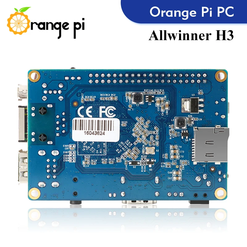 Orange Pi PC 1 GB Ram Allwinner H3 Mini-PC unterstützt Android Ubuntu Debian Image Development Board