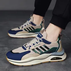 Lightweight Soft Casual Running Shoes for Men Mesh Breathable Outdoor Sports Anti-skid Walking Wear-Resistant Jogging Sneakers