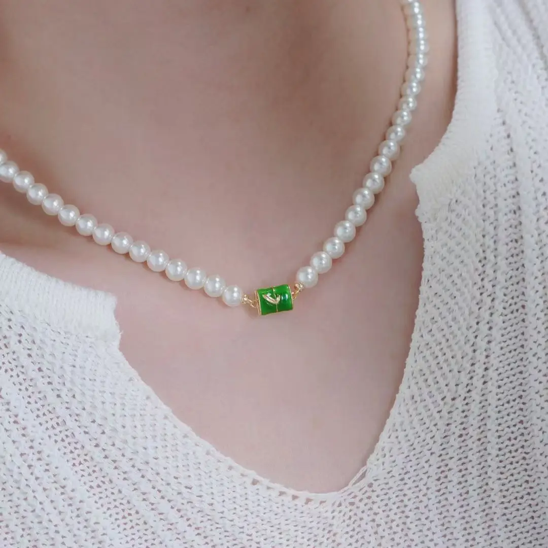 Magnetic S925 Sterling Silver Necklace Bracelet Clasps and Hooks Jewelry Accessory Parts Settings for 6-12mm Pearls 3pcs/lot