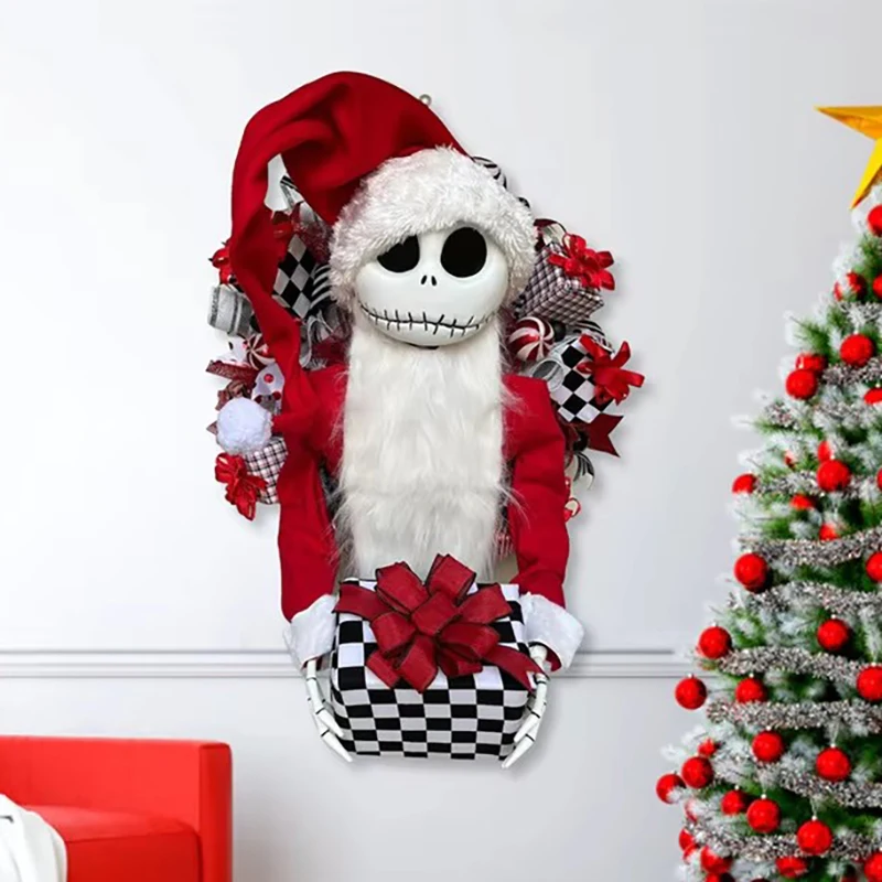 40cm Jack Skellington The Nightmare Before Christmas Hanging Decoration Toy Cartoon Acrylic Garland Gifts Ornament Accessories